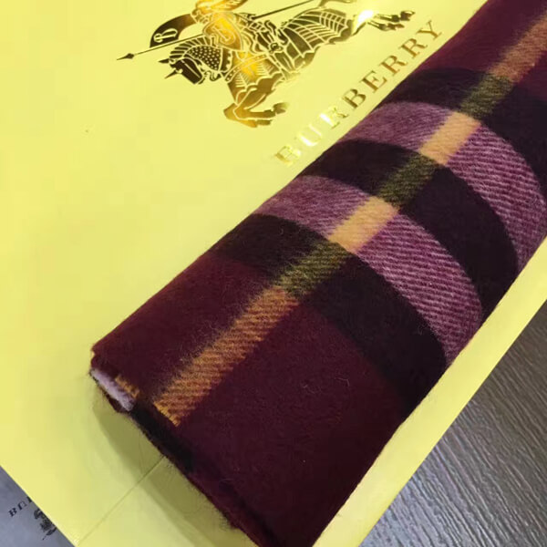 2019新作 ★Burberry バーバリー マフラーコピー★ カシミア100% マフラー レッド